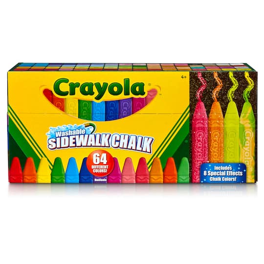 Crayola® Ultimate Washable Sidewalk Chalk 64 Color Set